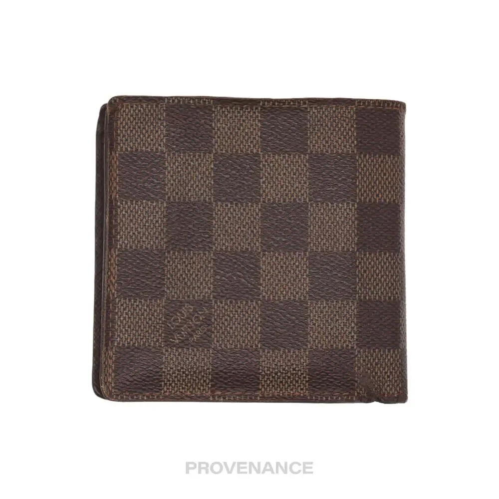 🔴 Louis Vuitton Marco Wallet - Damier Ebene